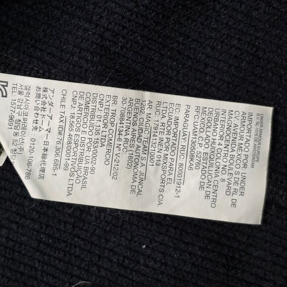 Under Armour ColdGear Pullover Men’s Medium Black Long Sleeves Loose Fit - Picture 6 of 7